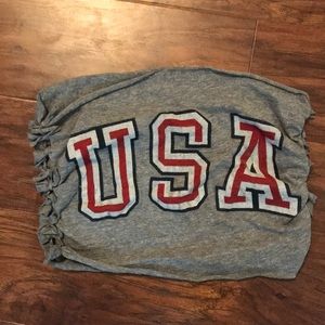 USA Crop top